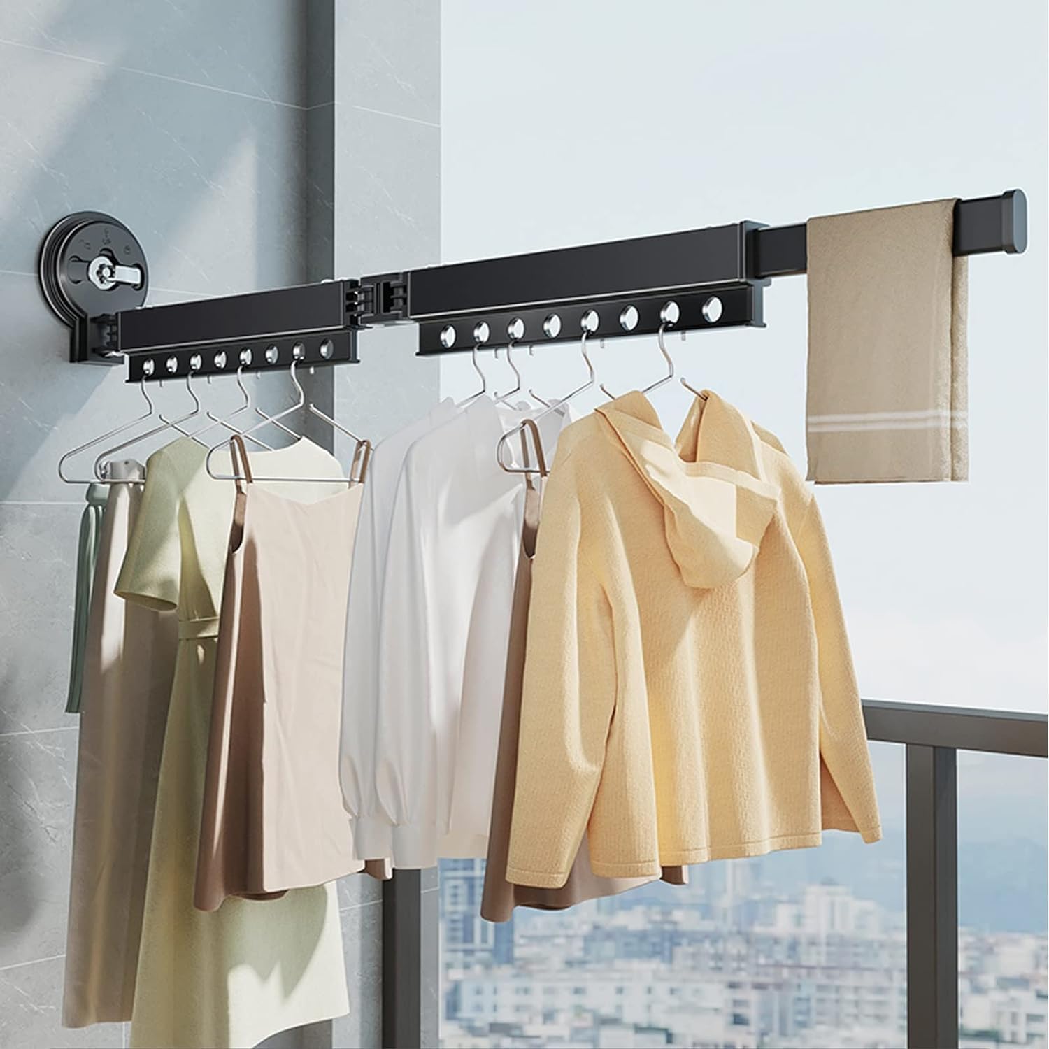 Stainless steel cloth drying